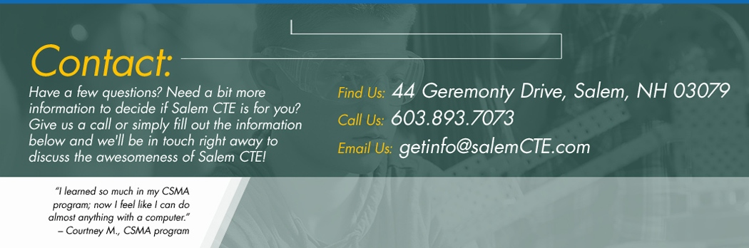 Contact Salem CTE