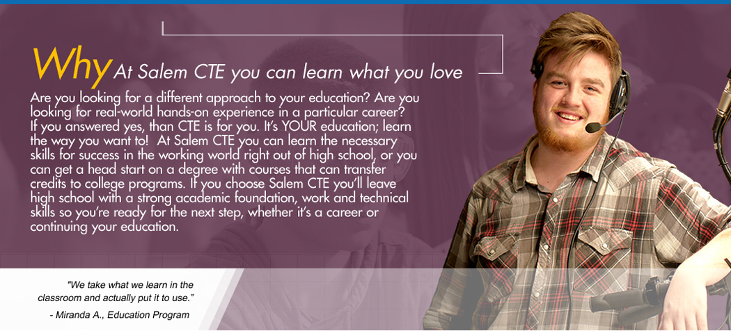 Learn What You Love at Salem CTE